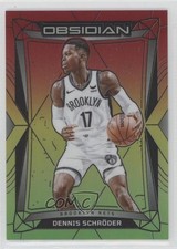 2023 Panini Obsidian Electric Etch Reggae Flood 31/75 Dennis Schroder #18 0yk4