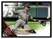 2016 Topps Update #US240 Rickie Weeks Jr. Arizona Diamondbacks 34576