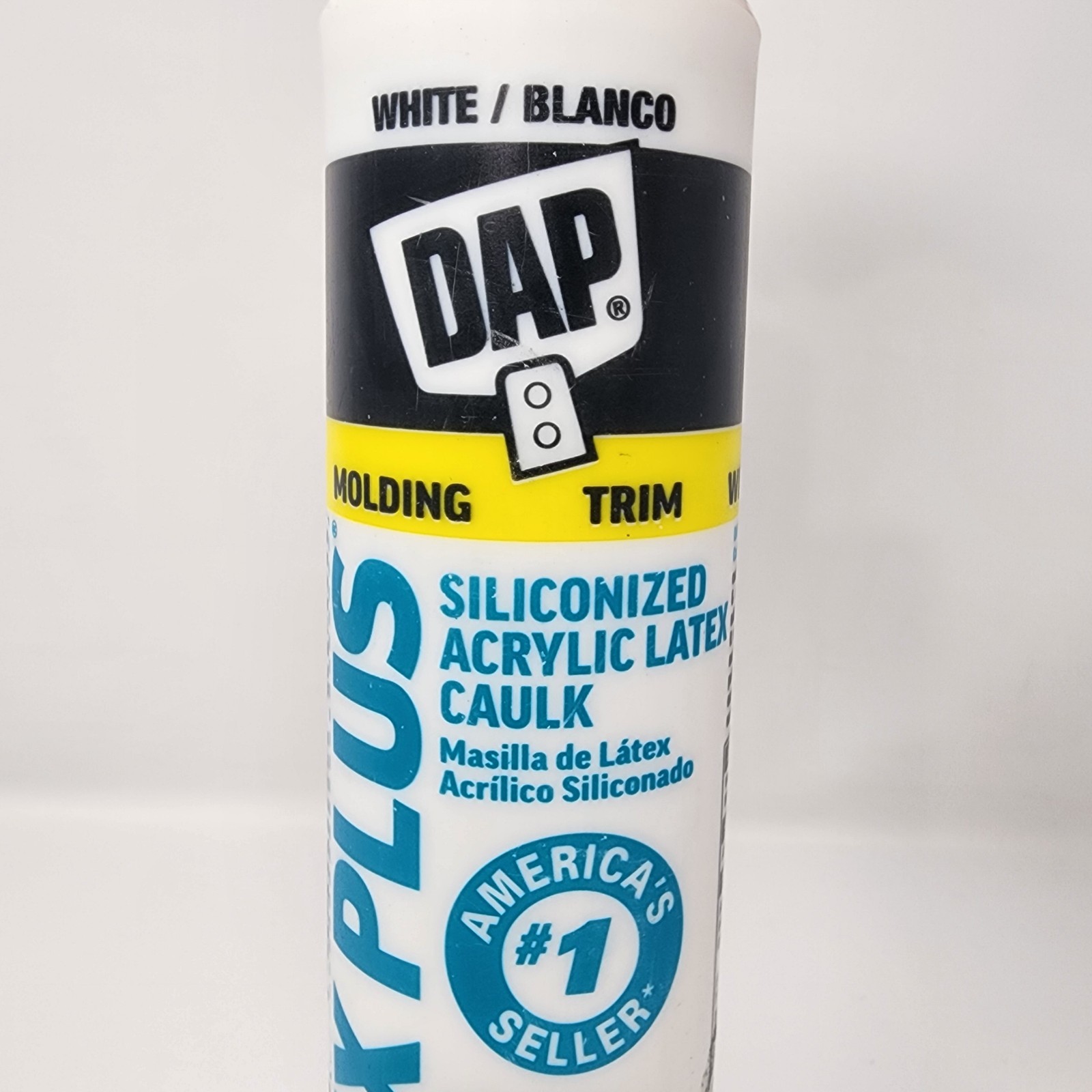 DAP Alex Plus Silicone Caulk Acrylic Latex White 10.1 fl oz (3 Pack)
