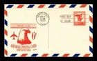 DR JIM STAMPS US FIRST DAY CARD AIR MAIL 6C EAGLE FLEETWOOD CACHET