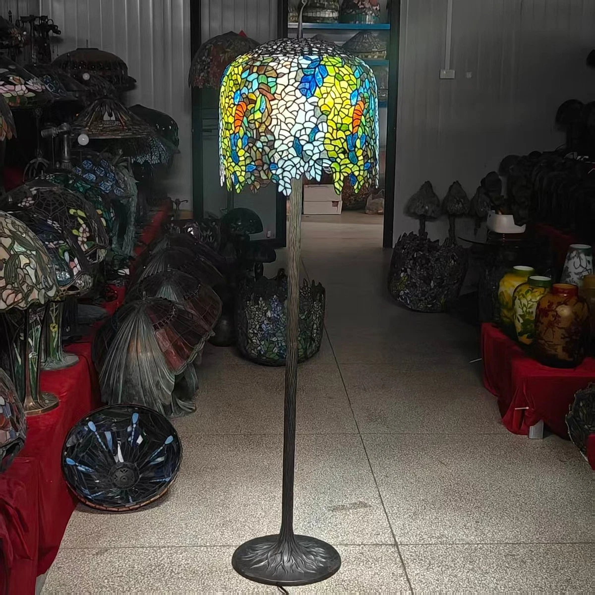 Tiffany & Co. Glass Floor Lamps for sale | eBay