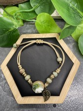 Unisex Ceramic Bead Bracelet Stackable Adjustable Tie 5-7  New Free Ship B257