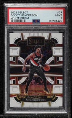 2023 Panini Select Concourse White Prizm /149 Scoot Henderson #77 Rookie RC 0r6q