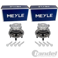 2X Meyle Radnabe MIT Sensorring MIT Radlager Hinten Passend FüR Opel AMPERA-E AS