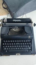 Vintage 1942 Olympia Elite Typewriter – Working Condition – With Case