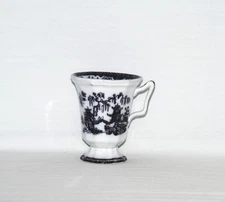 English MULBERRY Ironstone - 3 3/4" Punch Cup - SINGAN by T. Goodfellow (RARE)