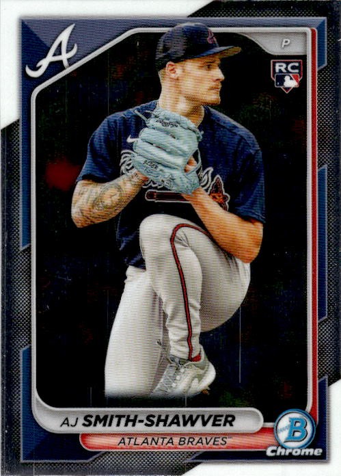 2024 Bowman Chrome #22 AJ Smith-Shawver