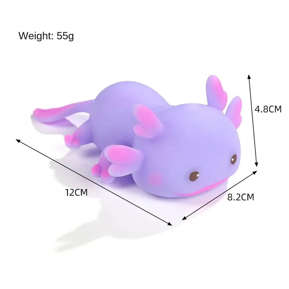 Axolotl Slow Rising Squishy Detail