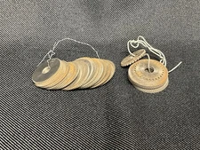 Jewelers Cutting Blades, 3/4” & 1” Diameter, Mixed Lot Of 45pcs