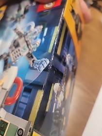 New In Bo LEGO BATMAN MOVIE MR. FREEZE ICE ATTACK 70901 + City Police Motorcycle