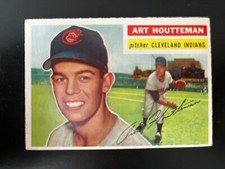 1956 Topps Cleveland Indians Art Houtteman #281