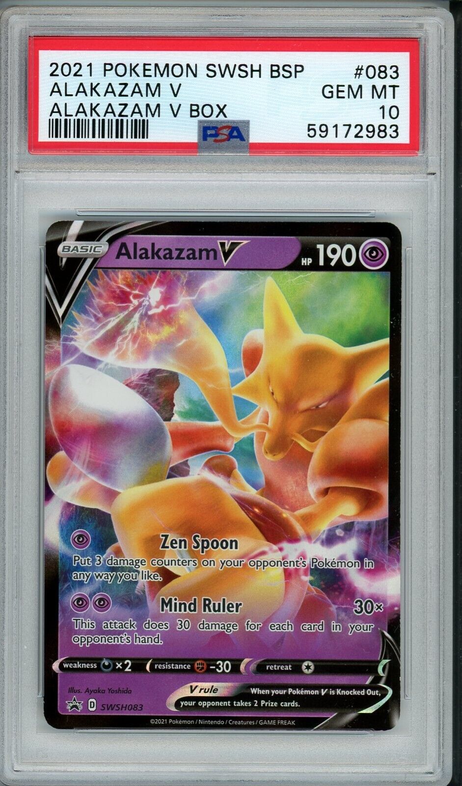 Alakazam V - Pokemon TCG Live Codes