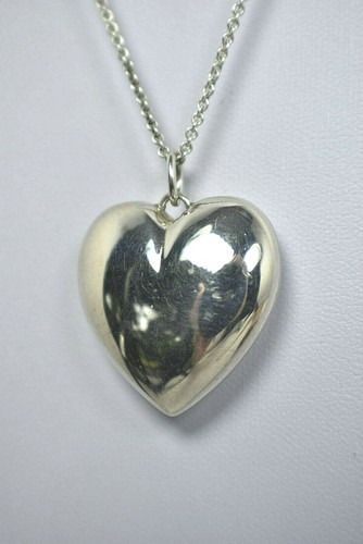 Tiffany \u0026 Co Silver Puffed Heart 