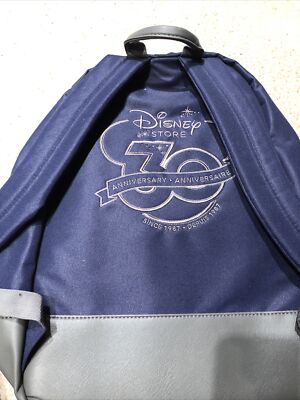 disney store 30th anniversary Backpack Blue | eBay