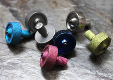 Titanium Alloy Hand Twisting Spinning Top Gyro Gyroscope Ceramic Bead Gyro Toy