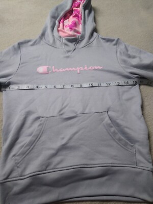 champion pink camo hoodie