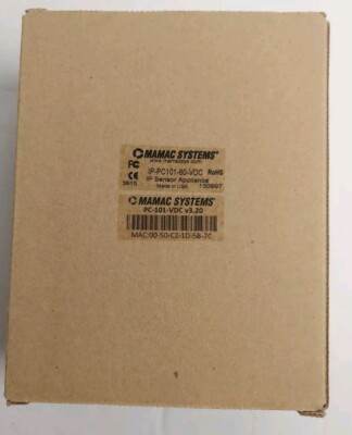 MAMAC SYSTEMS IP-PC-101-80-VDC New In Box