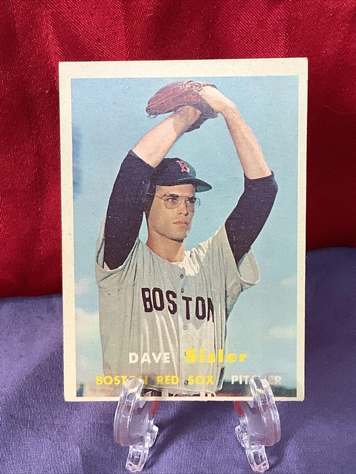 1957 Topps #56 Dave Sisler EX