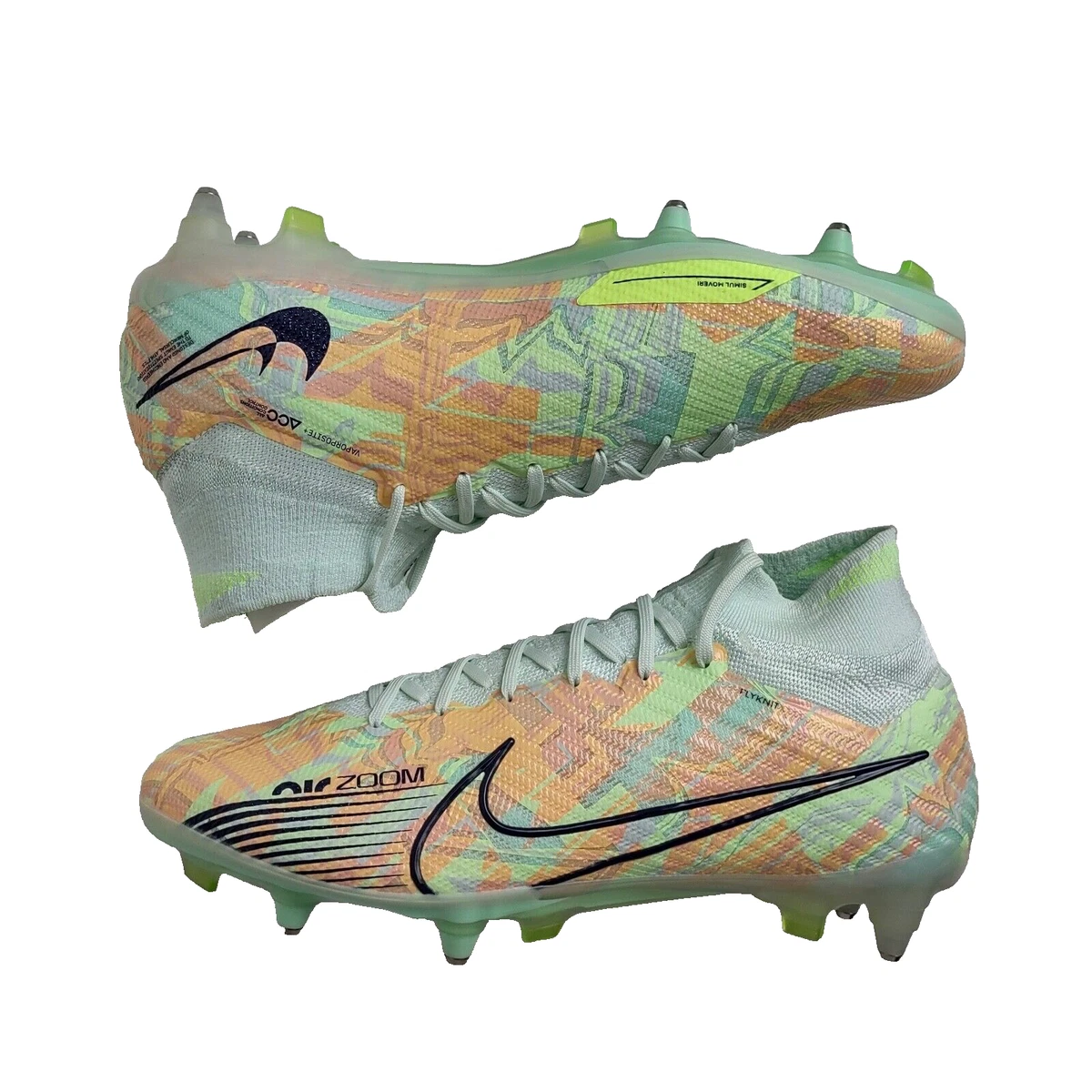 Nike Zoom Mercurial Superfly 9 Elite SG Pro AC Green Cleats DJ5166