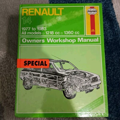 Renault 14 77 To 83 Haynes Owners Workshop Manual