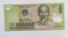 100,000 Vietnamese Dong polymer banknote in brand new condition