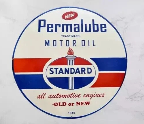 Permalabe Standdard Rare Porcelain Heavy Metal 30 inches Double Side - Image 2 of 2