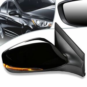 FOR 12-17 HYUNDAI ACCENT OE STYLE POWER+TURN SIGNAL LEFT SIDE VIEW DOOR MIRROR