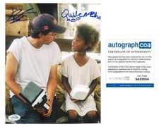 Quvenzhane Wallis & Benh Zeitlin "Beasts of the Southern Wild" SIGNED 8x10 Photo