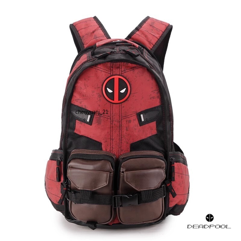 Marvel Hero Batman Backpack Deadpool Students Leisure Travel Backpack Gifts New