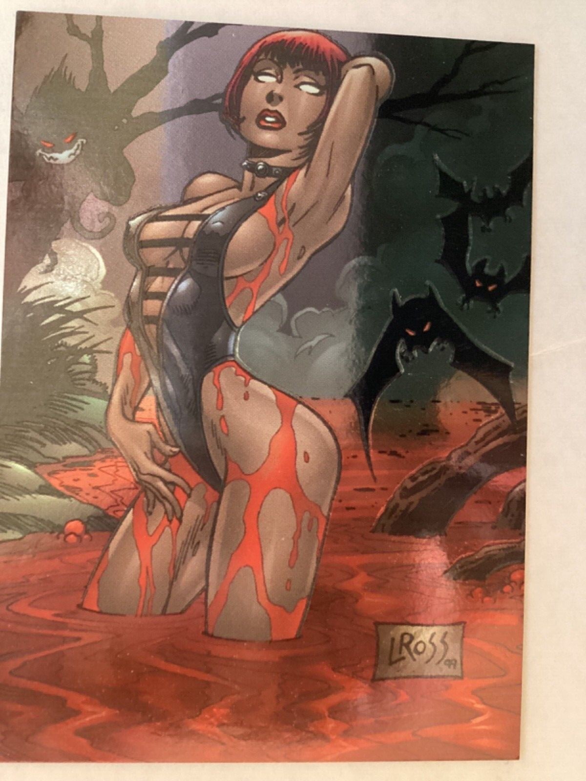 1999 Lady Death Night Gallery Metal Tex Trading cards - you pick the card - Picture 26 of 51