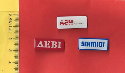 ASH AEBI SCHMIDT 3 x ASH AEBI SCHMIDT Pins aus meiner Sammlung Lagerf. Nr. 319