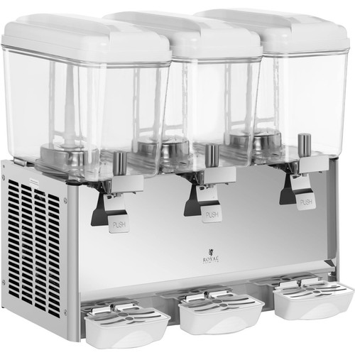 Getränkespender 54L Bpa Frei Kaltgetränke Dispenser Limonade 3 Tanks Barbutler - Bild 5 von 5