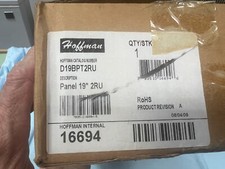 Hoffman D19BPT2RU BLANKING PANEL BOX OF 10 NEW