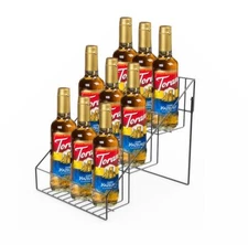 Wire Store Fixture Countertop Retail Display Rack Tiers Bottle Display Bag Stand