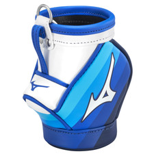 MIZUNO 2026 TOUR PEN CADDY / MINI GOLF BAG - WHITE / BLUE