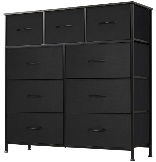 Modern 9-Drawer Dresser for Bedroom Storage & Organization-image