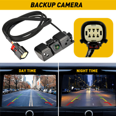 Car Rear View Backup Reverse Parking Camera Back For HD 14-15 Chevy Silverado