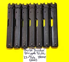 ( 1 ) ONE BERSA THUNDER IN 380 ACP STRIPPED BLUED SLIDE  ITEM # 23-966