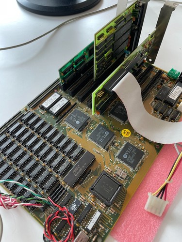 Motherboard CDTek 286 TURBO 1MB RAM Math Coproc. +2x I/O Cards Tested & Working - Photo 11/12