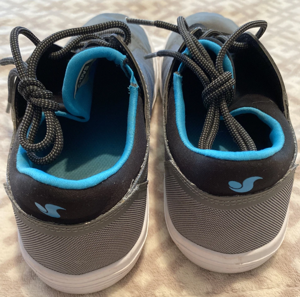 DVS Stratos LT+Kids Skate Shoe Grey/Teal(Size 5) Amazing Condition!! - Image 4 of 4