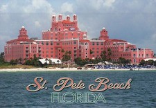 St. Pete Beach Florida Beach House Suites by Don CeSar Hotel Swimming - Postcard