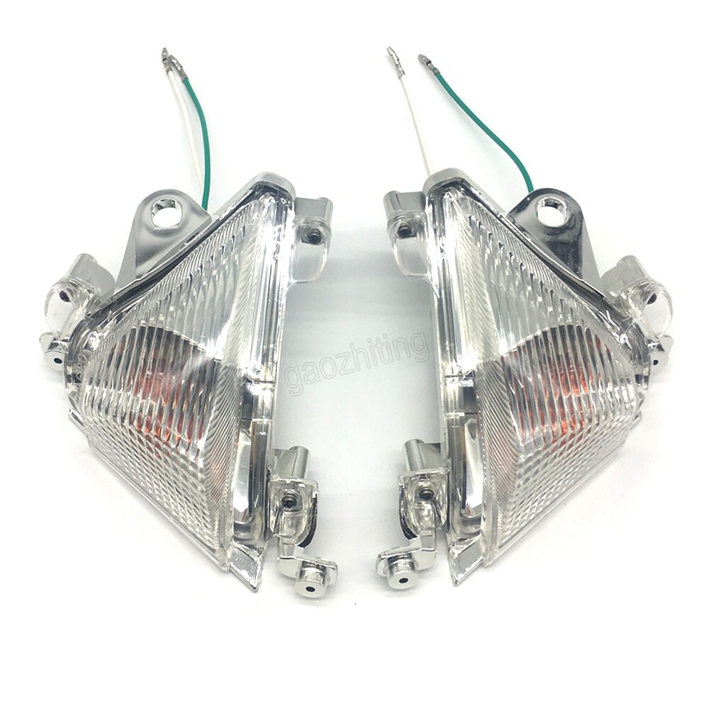 Front LED Turn Signal Light Lamp Fit For Kawasaki Ninja ZX-10R