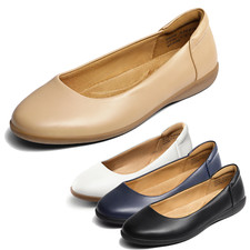 Women Flat Shoes Round Toe Comfortable Slip On Dress Flat Shoes