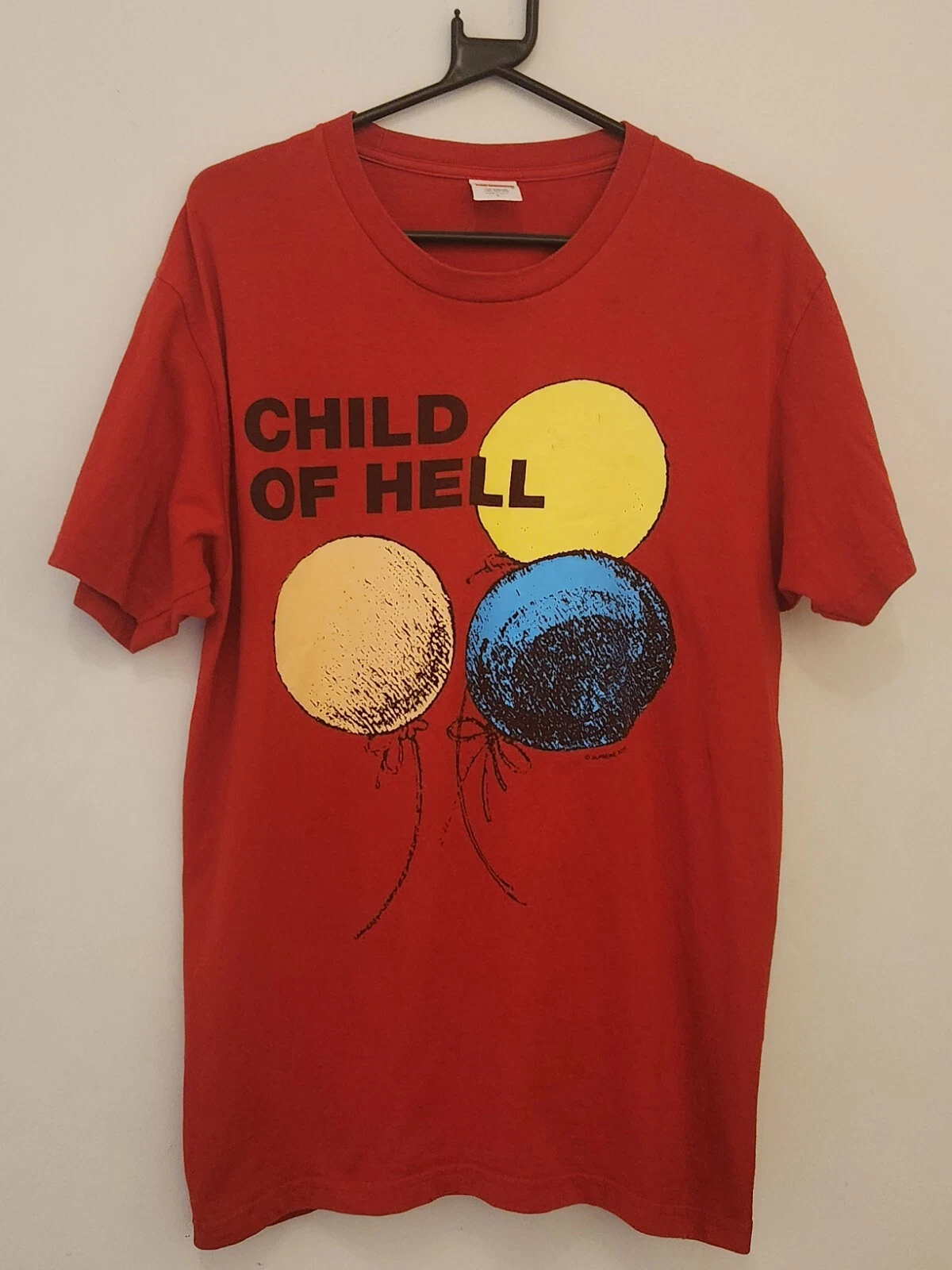 FW15 Supreme Enfant De Hell T Shirt Taille L T Shirt