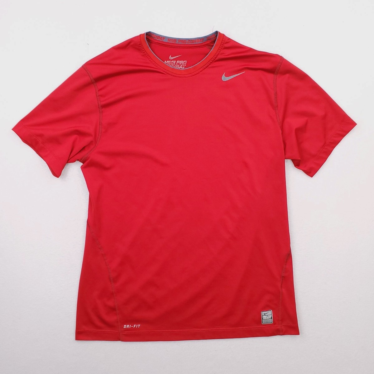 nike compression shirt red
