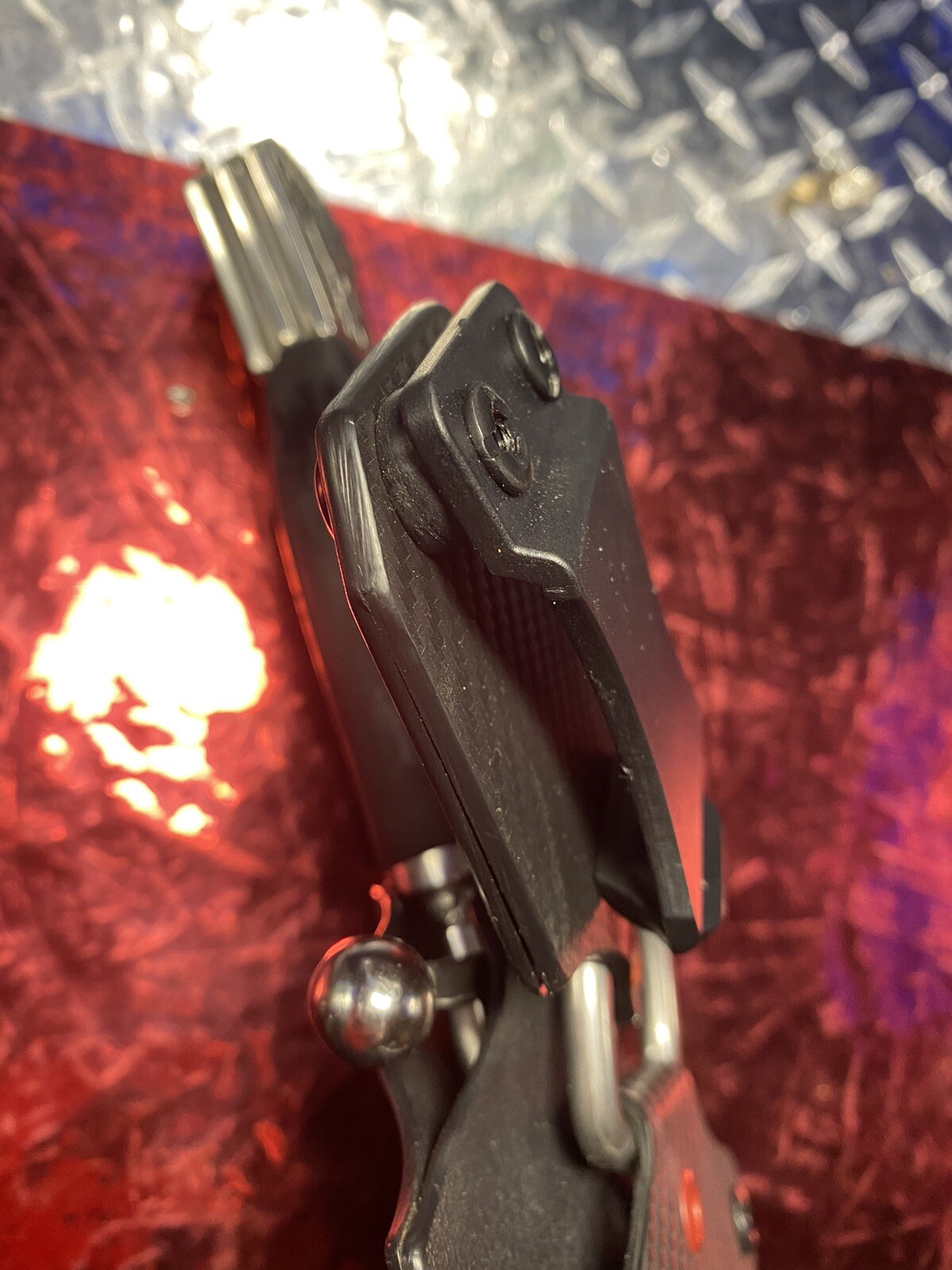 ColdSteel Arkansas Toothpick Dangler Kydex /Ferro rodSheath(Knife Not