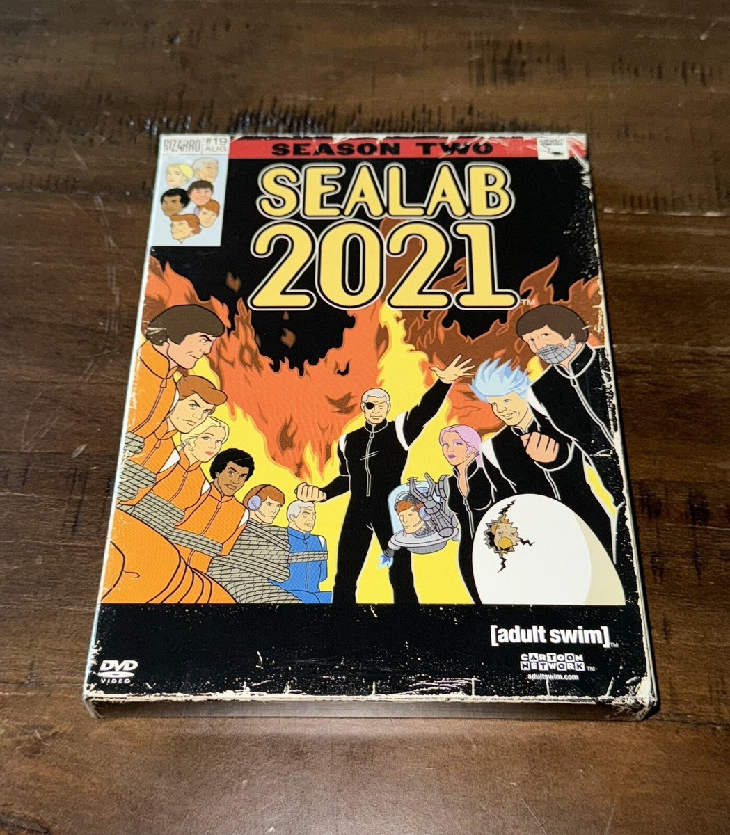 Adult Swim Lot DVD Aqua Teen Hunger Force, Sealab 2021, Robot