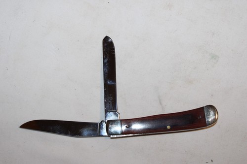 Case XX USA 7 Dot (1993) Wood 7254 SS Trapper Knife MINT CONDITION - Picture 11 of 18