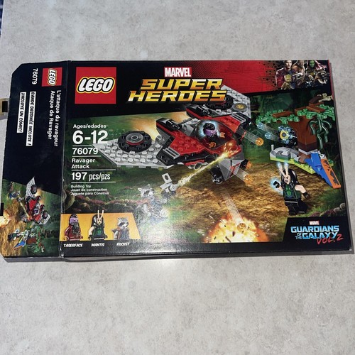 LEGO Marvel 76079 Ravager Attack EMPTY Box only No Bricks No Manual