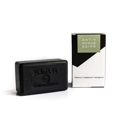 Klar Seifenmanufaktur,Kohleseife,Aktivkohle,Seife,activted charcoal,soap,vegan